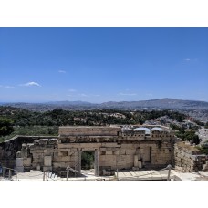 View of Athens over Beule Gate